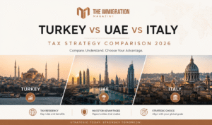 Turkey vs UAE vs Italy tax comparison