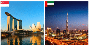 Singapore vs Dubai